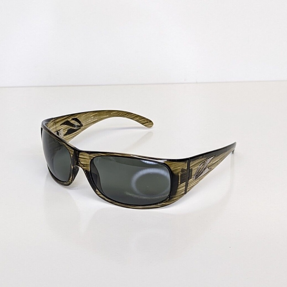 Kaenon Jetty Wrap Around Seaweed Green Unisex Sunglasses SR 91 Made in Italy.